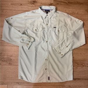 Light Blue Men’s Patagonia  Button-Up Shirt